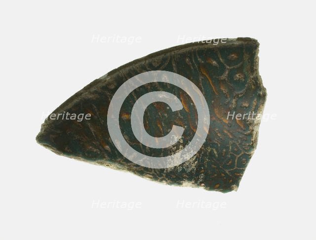 Fragment of a Bowl, 1st century BCE-1st century CE. Creator: Unknown.