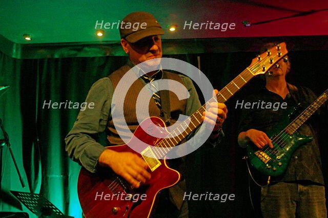 BD Lenz, BD Lenz Trio, Verdict Jazz Club, Brighton, East Sussex, June 2024. Creator: Brian O'Connor.