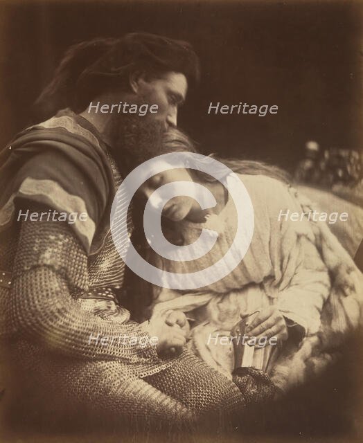 Alfred Tennyson's Idylls of the King, and other Poems, 1874. Creator: Julia Margaret Cameron.