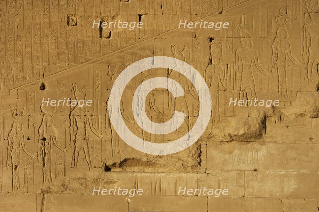 Hathor Temple, Dendera, Egypt.  Creator: Unknown.