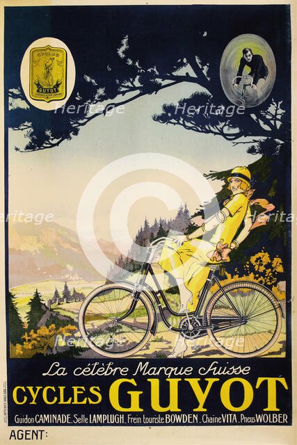 Cycles Guyot , c. 1920. Creator: Anonymous.