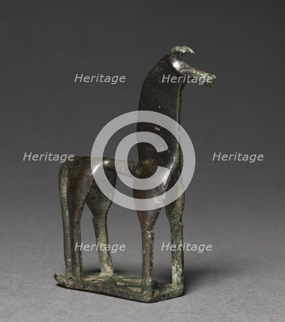 Statuette of a Horse, 750-700 BC. Creator: Unknown.
