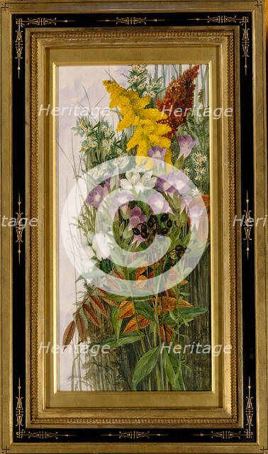 Wildflowers, 1875. Creator: Ellen Robbins.