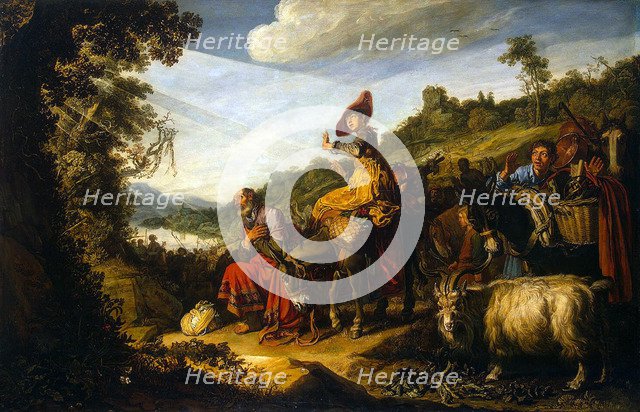 Abraham on the Road to Canaan', 1614. Creator: Lastman, Pieter Pietersz. (1583-1633).