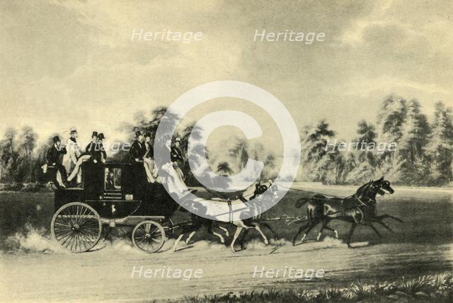 'The Taglioni Windsor Coach', c1837, (1941).  Creator: Richard Gilson Reeve.