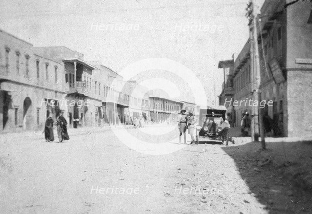 The main street of Mosul, Iraq, c1910s. Artist: Unknown