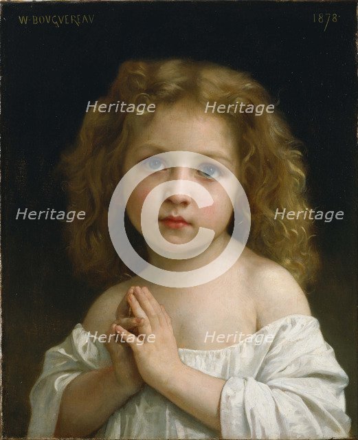 Little Girl, 1878. Artist: Bouguereau, William-Adolphe (1825-1905)
