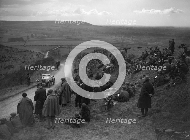 Essex Motor Club Kop Hillclimb, Buckinghamshire, 1922. Artist: Bill Brunell.