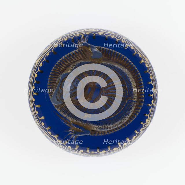 Paperweight, France, c. 1845-60. Creator: Saint-Louis Glassworks.