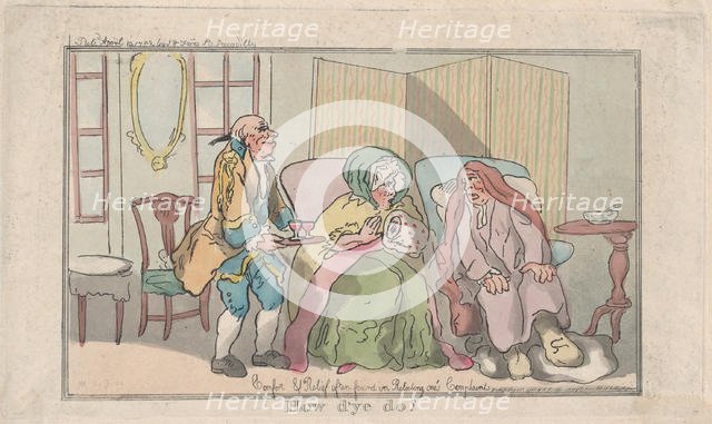 How d'ye do?, April 10, 1792., April 10, 1792. Creator: Thomas Rowlandson.