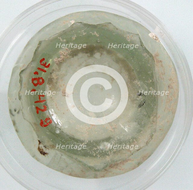 Foot of a Vessel, Coptic, 4th century. Creator: Unknown.