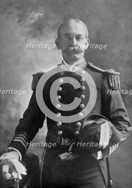 Charles Dwight Sigsbee, American naval officer, 1898. Artist: Unknown