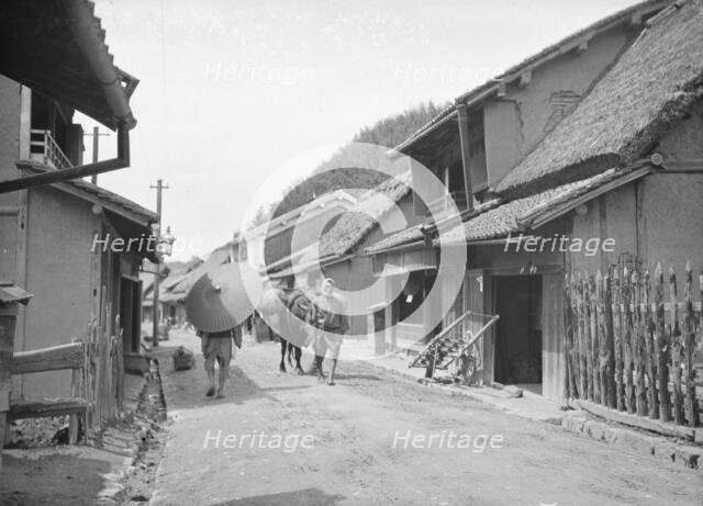Travel views of Japan and Korea, 1908. Creator: Arnold Genthe.