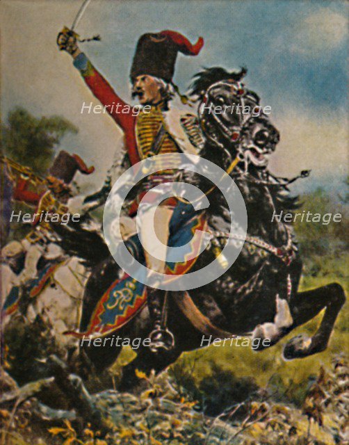 'Hans Joachim von Ziethen 1699-1786. - Gemälde von W. Schuch', 1934. Creator: Unknown.