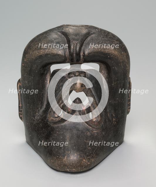 Vessel with Deity Mask, 1200-900 BC. Creator: Unknown.