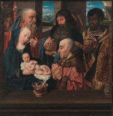 The Adoration of the Magi, c1500. Creator: Goes, Hugo, van der (1435-1482).