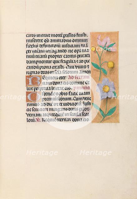 Hours of Queen Isabella the Catholic, Queen of Spain: Fol. 27r, c. 1500. Creator: Master of the First Prayerbook of Maximillian (Flemish, c. 1444-1519); Associates, and.