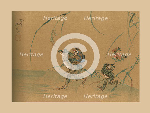 Frog's Holiday, late 18th-early 19th century, (1886). Artist: Unknown.