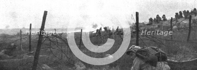 'Le Champ de Bataille; La contre-attaque francaise du 11 avril sur les pentes de..., 1916 (1924) Creator: Unknown.