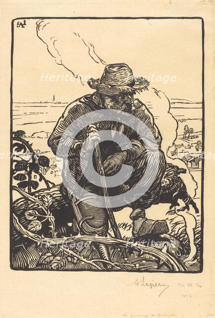Le gueux des campagnes, 1895. Creator: Auguste Lepere.