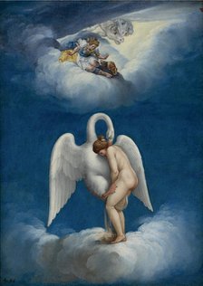 Leda and the Swan. Artist: Orsi, Lelio (1511-1587)