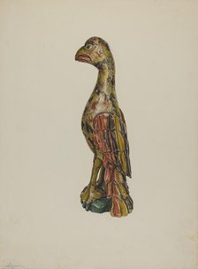 Pa. German Parrot, c. 1939. Creator: Giacinto Capelli.