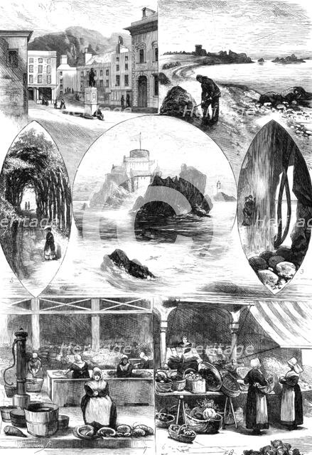 Whitsuntide Holiday Sketches: Jersey, 1880. Creator: H. Buckman.