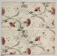 Brocaded Silk, 1723 - 1774. Creator: Unknown.