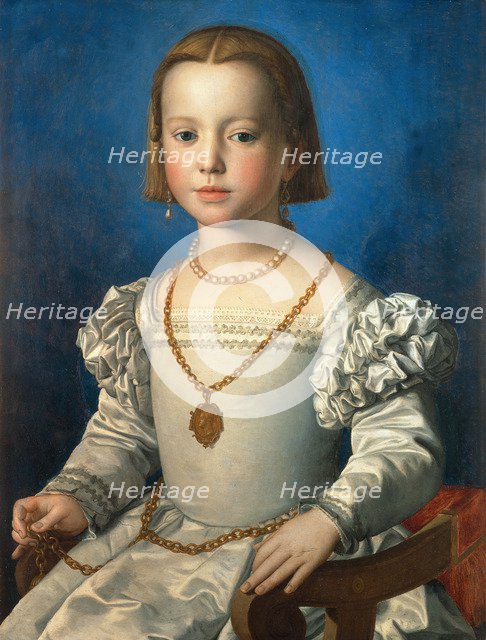 Portrait of Bia de' Medici, 1542. Artist: Bronzino, Agnolo (1503-1572)
