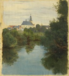 Village church, 1850-1900. Creator: Jan Nowopacký.