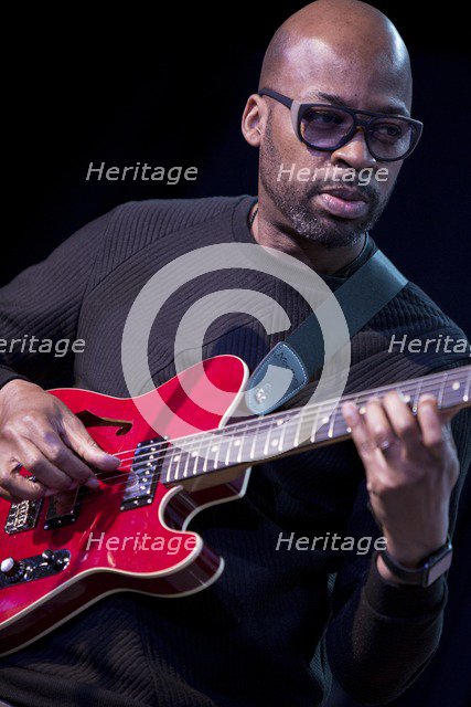 Lionel Loueke, 2017. Artist: Alan John Ainsworth.