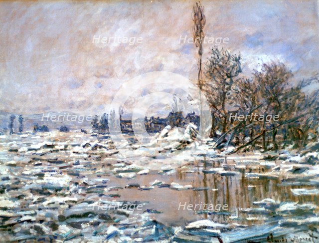'The Defrost', c early 20th Century. Artist: Claude Monet