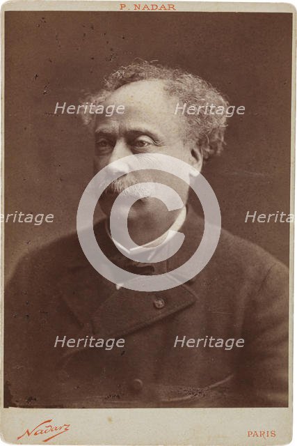 Alexandre Dumas, fils (1824-1895), c. 1886. Creator: Nadar, Paul (1856-1939).