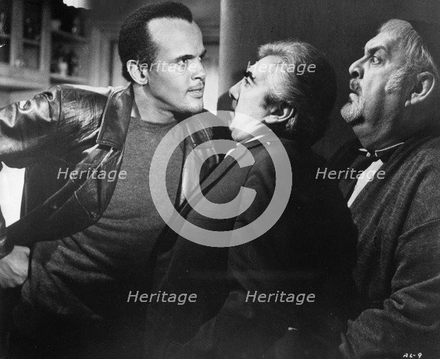Harry Belafonte (1927- ), American actor and singer in a scene from 'The Angel Levine', 1970. Artist: Unknown