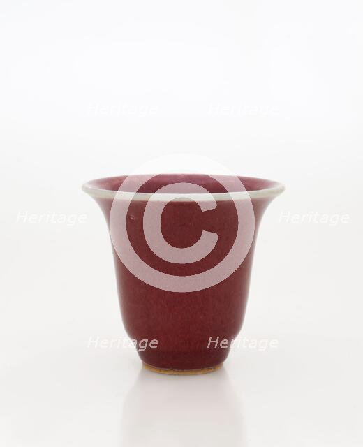 Cup, 1700s. Creator: Unknown.