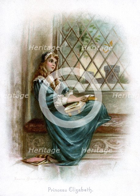'Princess Elizabeth', 1897.Artist: Frances Brundage
