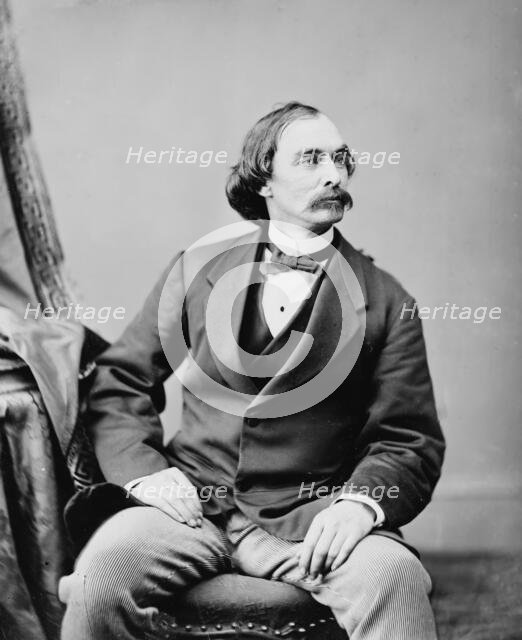 Isaac Israel Hayes, between 1860 and 1875. Creator: Mathew Brady.