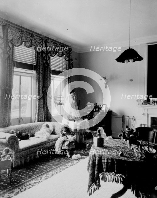 The nursery, Minley Manor, Hawley, Hampshire. Artist: Bedford Lemere and Company