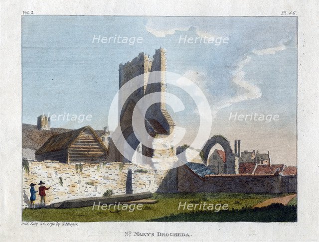 St Mary's, Drogheda, Ireland, 1791. Artist: Unknown