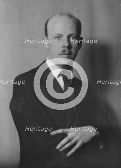 Mr. Lawton, portrait photograph, 1918 May 13. Creator: Arnold Genthe.