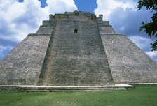 Pyramid of the Magician, Uxmal city, Yucatan, Mexico, Mayan, Classical period, 1998. Creator: Unknown.