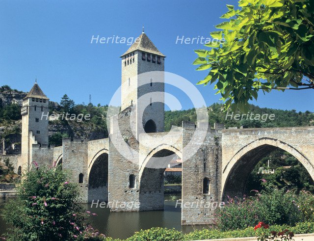 Valentre Bridge, Cahors, Lot, France