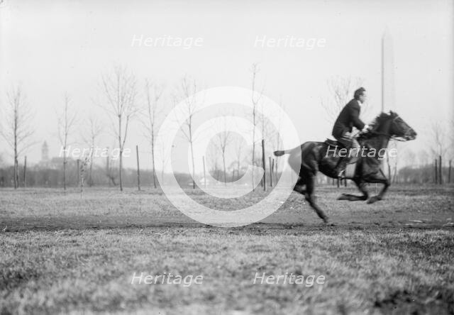 Wrisley Brown, Attorney - Riding, 1914. Creator: Harris & Ewing.