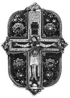 Byzantine reliquary, 10th century, (1870). Artist: Unknown