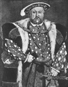 ''"King Henry VIII."; from the picture by Hans Holbein c.1550', 1890. Creator: Unknown.