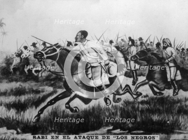 'Rabi in the Attack of "The Blacks"', 1895, (1920s).  Creator: Unknown.