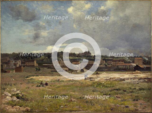 Rue Auguste-Lancon, Butte aux Cailles, 13th arrondissement, 1898. Creator: Unknown.