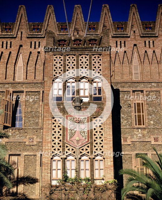 Detail of the main façade of the College of St. Therese or Teresinas, its construction began in 1…