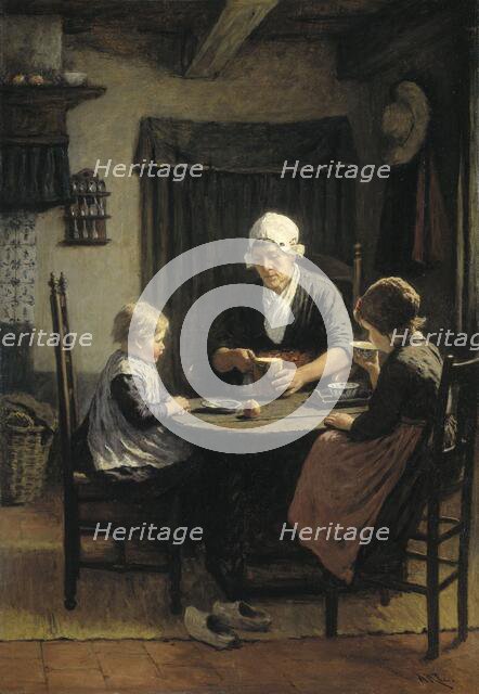 At Grandmother's, 1883. Creator: David Adolf Constant Artz.