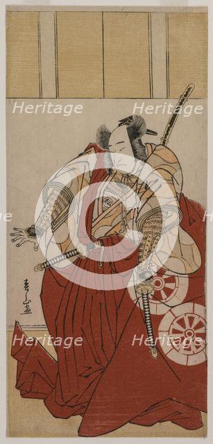 Onoe Matsusuke as Usui Sadamitsu, 1781. Creator: Katsukawa Shunzan (Japanese).